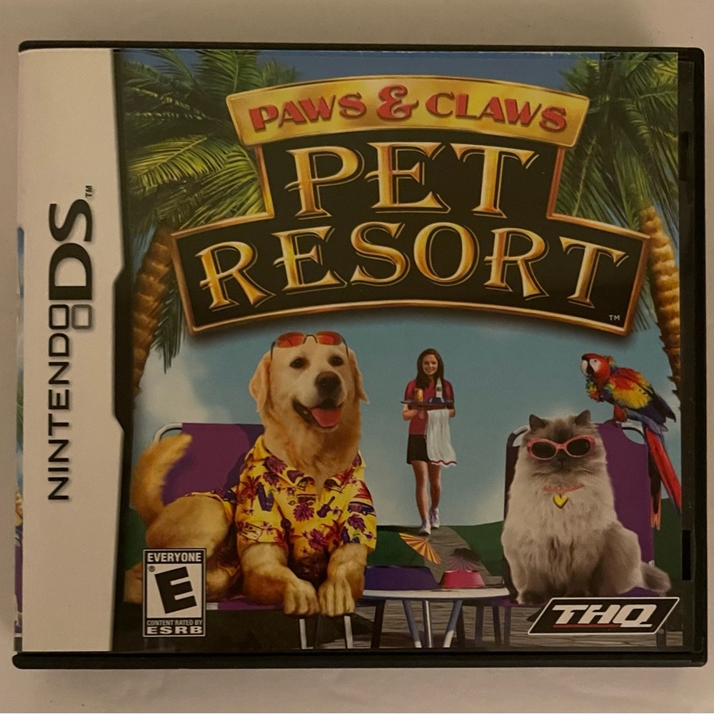 Paws & Claws: Dogs and Cats Best Friends Nintendo DS 2007 Complete and Tested